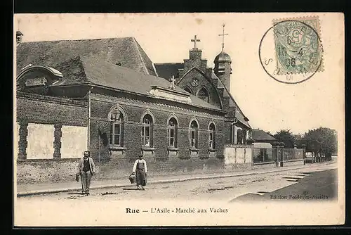 AK Rue, L`Asile, Marché aux Vaches