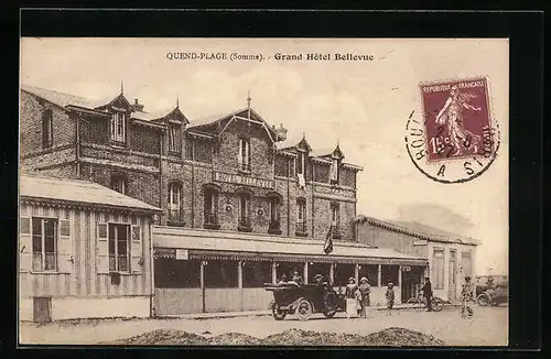 AK Quend-Plage, Grand Hôtel Bellevue