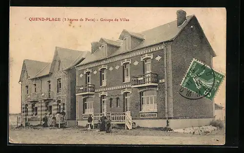 AK Quend-Plage, Groupe de Villas