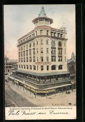 AK Johannesburg, Cuthbert`s Building, Pritchard & Eloff Street