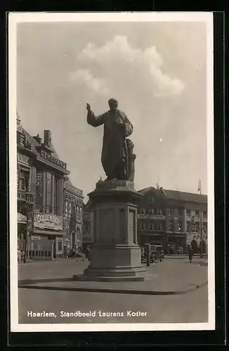 AK Haarlem, Standbeeld Laurens Koster