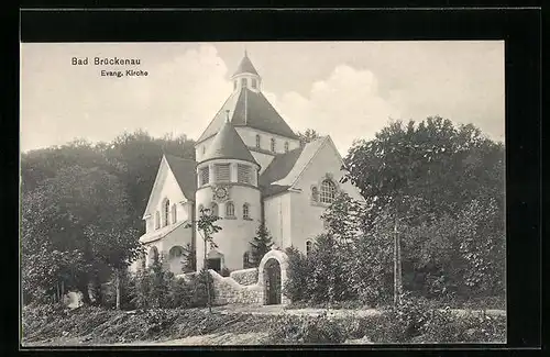 AK Bad Brückenau, Evangelische Kirche