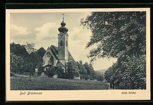 AK Bad Brückenau, Katholische Kirche