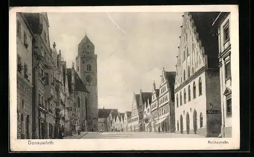 AK Donauwörth, Reichsstrasse