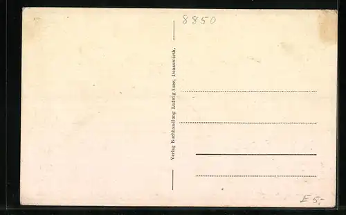 AK Donauwörth, Reichsstrasse