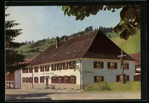 AK Obermünstertal /Schwarzwald, Gasthof Spielweg