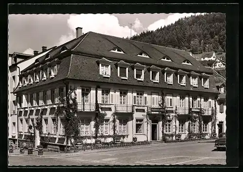 AK Triberg /Schwarzwald, Parkhotel Wehrle