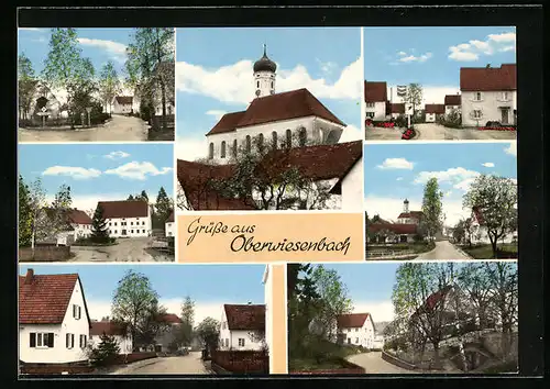 AK Oberwiesenbach, diverse Teilansichten