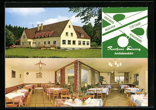 AK Dasing, Rasthaus und Hotel, Autobahn