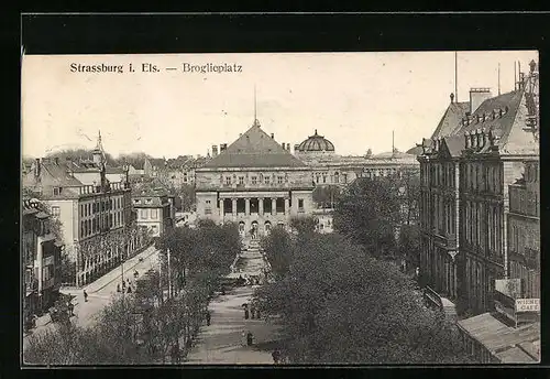 AK Strassburg, Broglieplatz