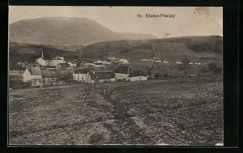 AK St. Blaise-Poutay, Ortsansicht