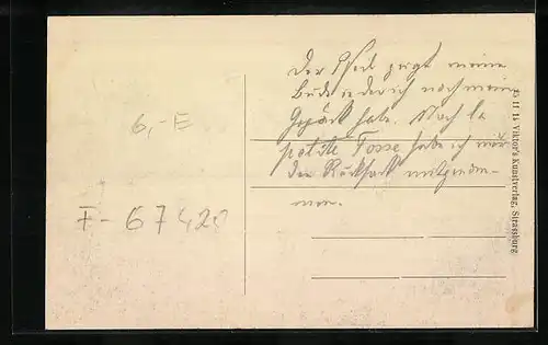 AK St. Blaise-Poutay, Ortsansicht