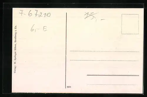 AK Oberehnheim, Marktplatz