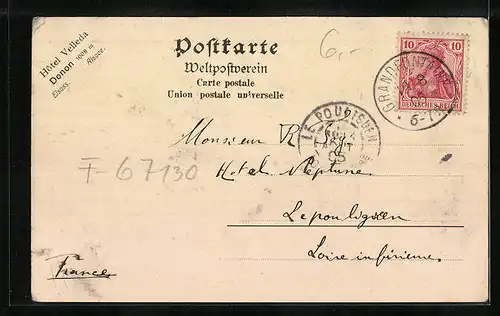 AK Schirmeck, Ortsansicht