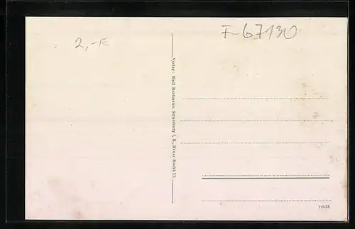 AK Schirmeck, Ortsansicht