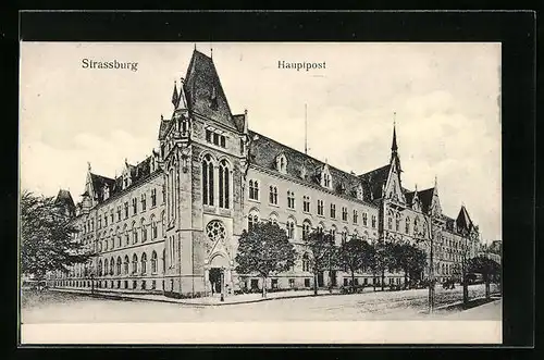 AK Strassburg, Hauptpost