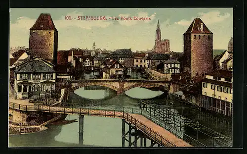 AK Strassburg, Les Ponts Couverts