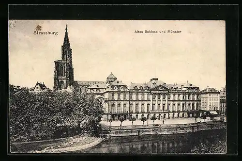 AK Strassburg, Altes Schloss und Münster