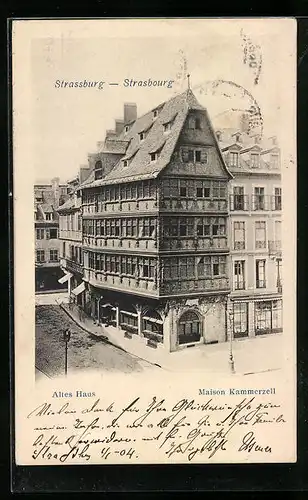 AK Strassburg, Altes Haus