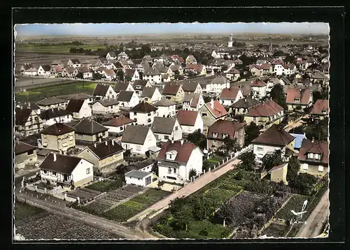 AK Vendenheim, Le nouveau Quartier, Fliegeraufnahme