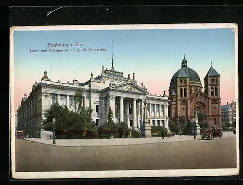 AK Strassburg, Land- und Amtsgericht mit St. Peterkirche