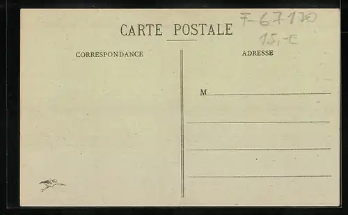 AK Brumath, Rue de Haguenau, Strassenpartie