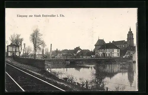 AK Dettweiler, Eingang zur Stadt