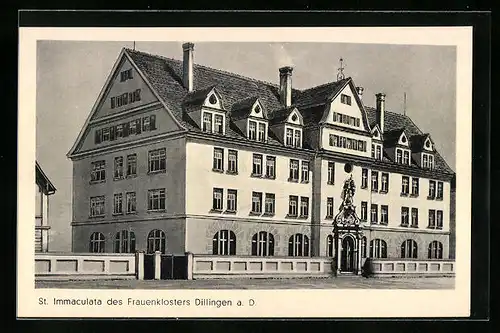 AK Dillingen a. D., St. Immaculata des Frauenkklosters