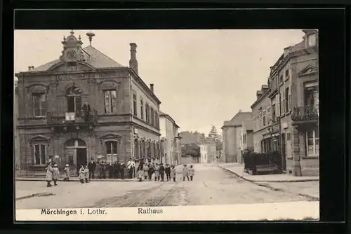 AK Mörchingen i. l., Rathaus