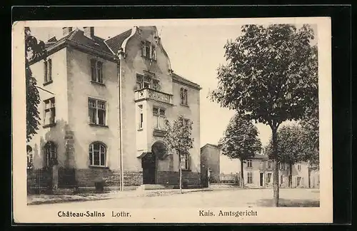AK Château-Salins, Kaiserliches Amtsgericht