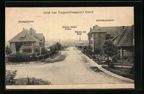 AK Bitsch, Truppenübungsplatz, Kommandantur
