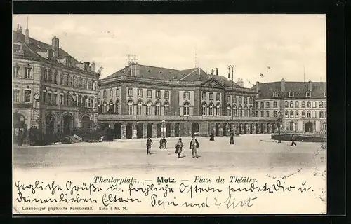 AK Metz, Place du Théâtre