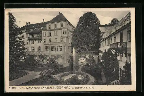 AK Jordanbad b. Biberach, Kurhaus und Wasserheilanstalt