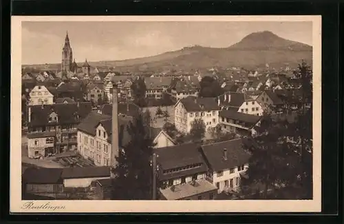 AK Reutlingen, Ort aus der Vogelschau