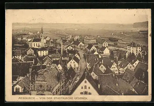 AK Messkirch, Von der Stadtkirche gesehen