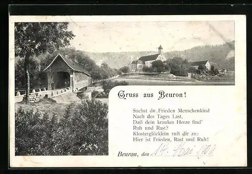 AK Beuron, Lyrisches Werk der Ortschaft