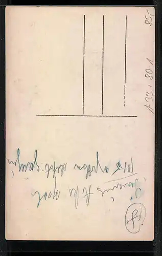 AK Portrait des Komponisten Johann Strauss, mit Autograph