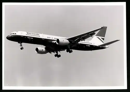 Fotografie Flugzeug Boeing 757, Passagierflugzeug der British Airways, Kennung G-BIKB