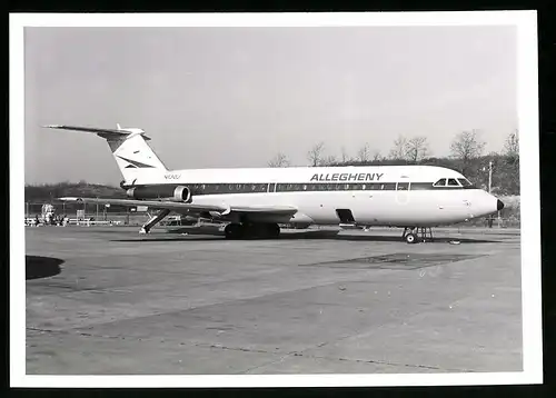 Fotografie Flugzeug BAC 1-11, Passagierflugzeug der Allegheny, Kennung NII30J