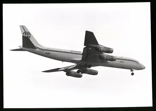 Fotografie Flugzeug Douglas DC-8, Passagierflugzeug der African International, Kennung 3D-AFR