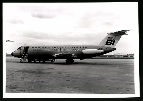 Fotografie Flugzeug BAC 1-11, Passagierflugzeug der Braniff International, Kennung N1541