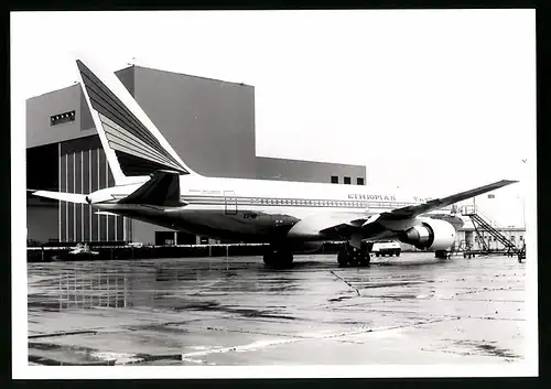 Fotografie Flugzeug Boeing 767, Passagierflugzeug der Ethiopian, Kennung ET-AIF