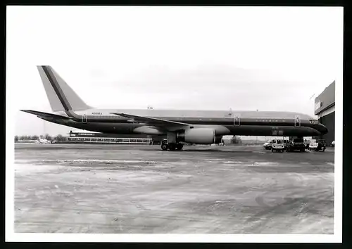 Fotografie Flugzeug Douglas DC-8, Passagierflugzeug mit Kennung N505EA