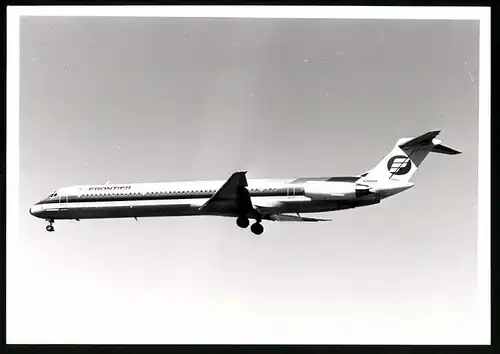 Fotografie Flugzeug Douglas DC-9, Passagierflugzeug der Frontier, Kennung N9805F