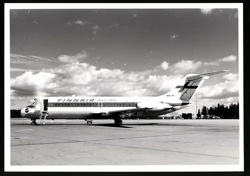 Fotografie Flugzeug Douglas DC-9, Passagierflugzeug der Finnair, Kennung OH-LYB