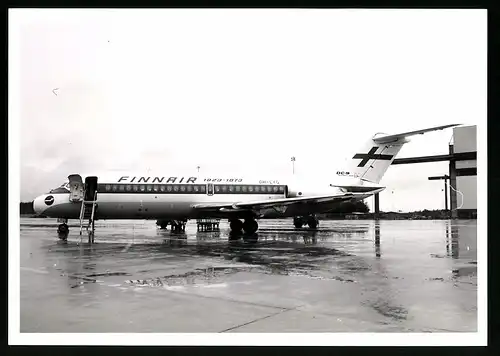 Fotografie Flugzeug Douglas DC-9, Passagierflugzeug der Finnair, Kennung OH-LYG