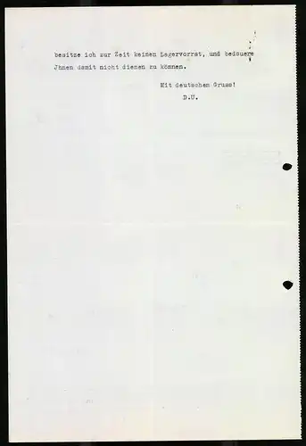 Rechnung Heilbronn 1940, Grosshandlung für Textilwaren Adolf Schnepf, Ansicht der Werksanlage