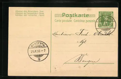 Lithographie Neuchatel, Ph. Suchard, Fabrique de Chocolat