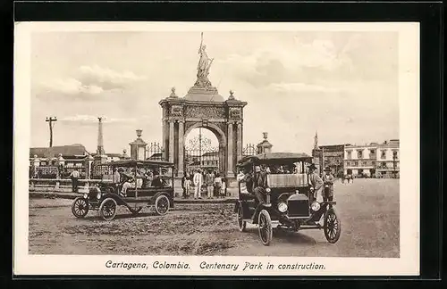 AK Cartagena, Centenary Park in construction