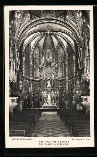AK Montserrat, Altar Mayor de la Basilica